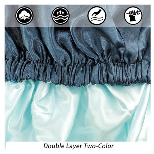 Edoneery Satin Sleep Cap – Silk Bonnet for Natural Hair Protection at Night