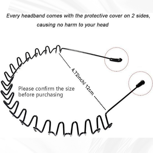 2 pack metal Headband