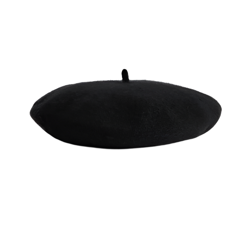 Kids’ Classic Wool Beret – French Style Warm Artist Hat for Girls