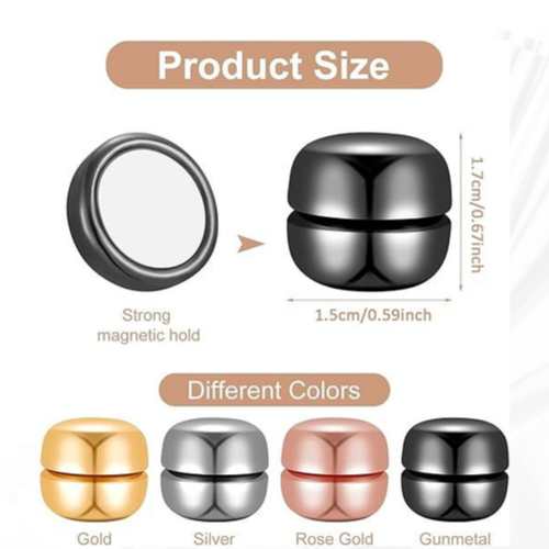 4 Pairs Magnetic Hijab Pins