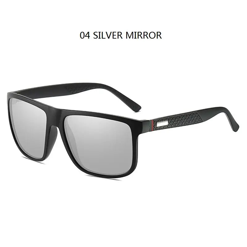 Retro Square Polarized Sunglasses – Unisex Designer Eyewear for Driving & Travel